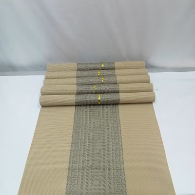 Gold And Grey 6pc PVC Tablemats