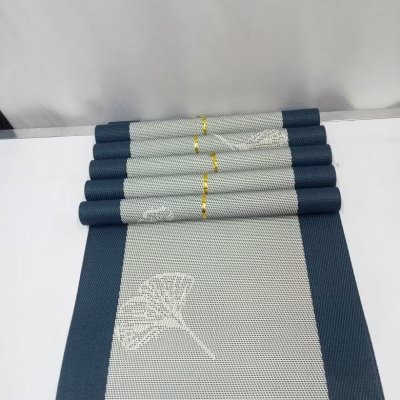 Blue And Ivory 6pc PVC Tablemats