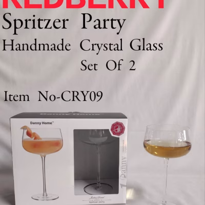 Redberry Spritzer 2pcs Party Glasses
