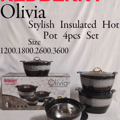 Redberry Olivia 4pc Hotpot Sets