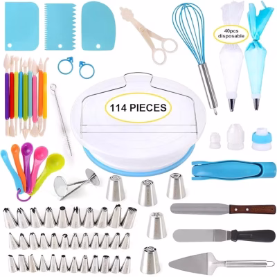 114pcs Cake Decorating Kit