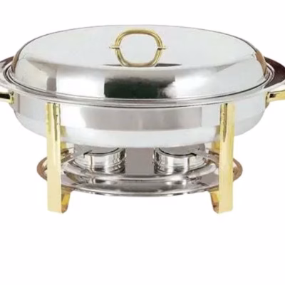 Signature 5.5L Golden Oval Chafing Dishes