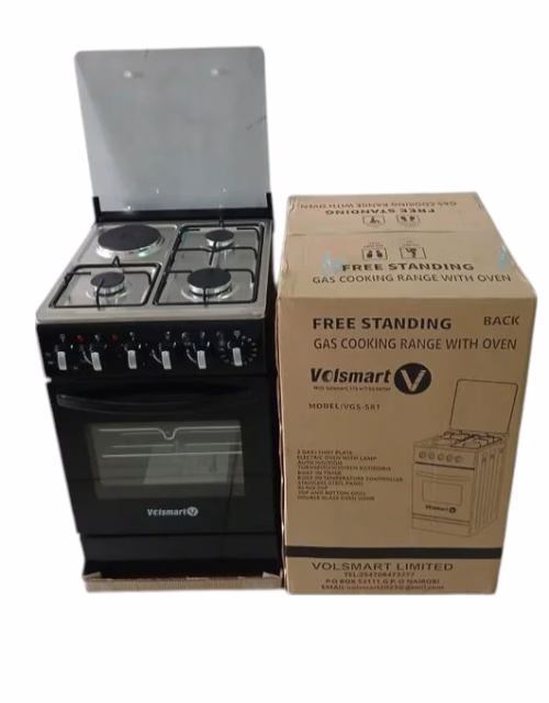 VolSmart 50*55 3-Gas+1-Electric Plate Cookers