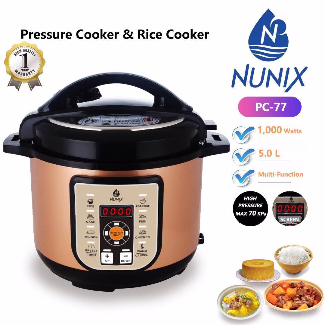 Nunix PC-77 Electric Pressure Cooker