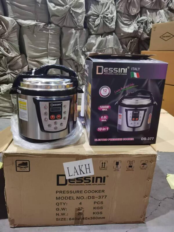 Dessini 6L Electric Pressure Cooker - Image 2