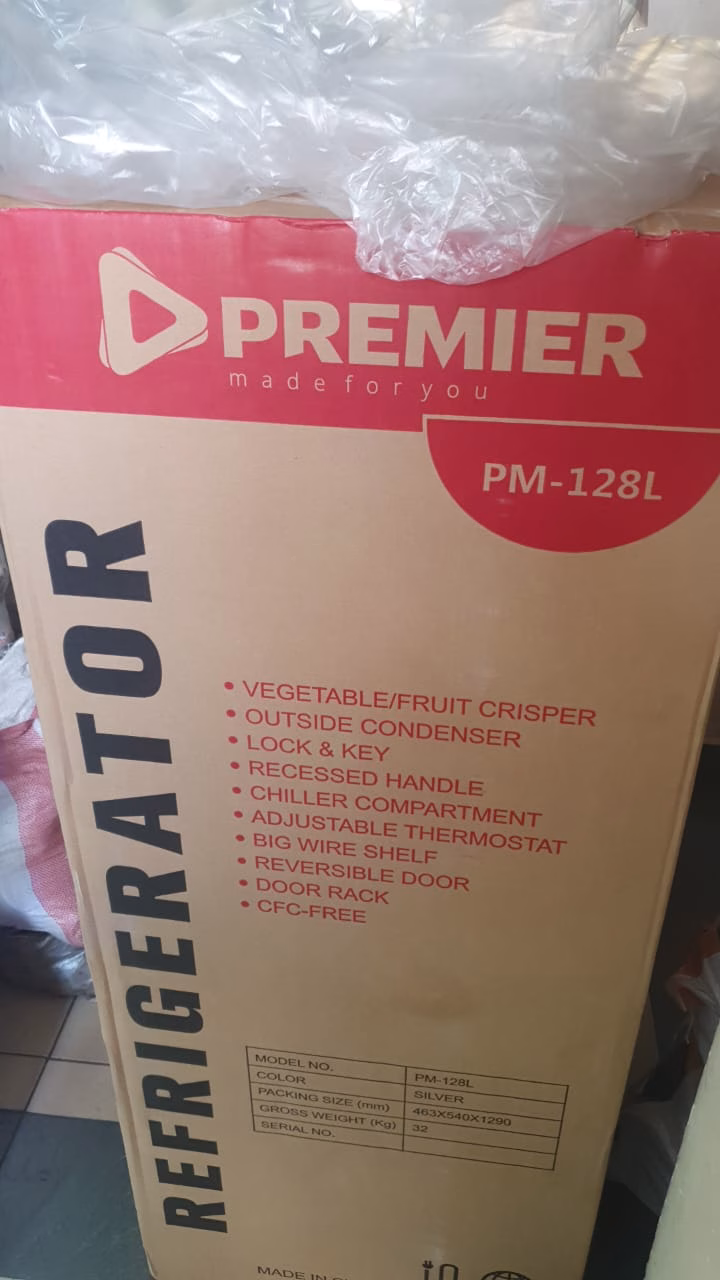 Premier 128L Double Door Refrigerator - Image 3