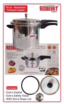 Redberry Aluminum 10L Pressure Cooker