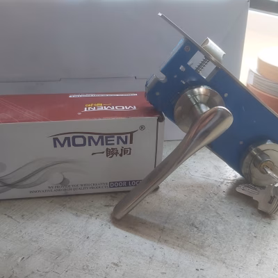 Moment AB Rose Handle Door Lock