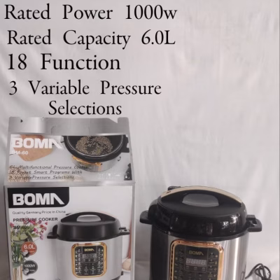 Boma BM-60 18 Function 6L Electric Pressure Cooker