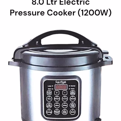 Signature SG-80 8L Electric Pressure Cooker