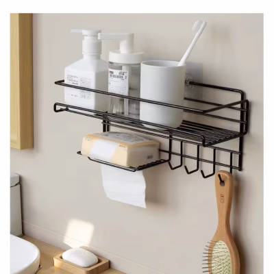 Multi-purpose Bathroom Shelf