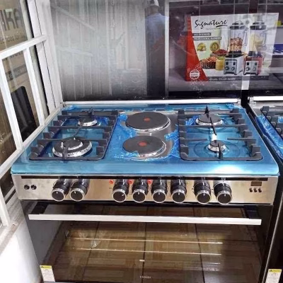 Haier 4-Gas+2-Electric 60x90 Gas Cooker