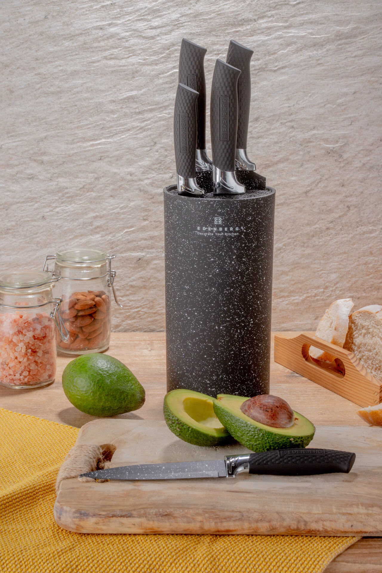 Edenberg EB-5103B 6pc Knife Sets