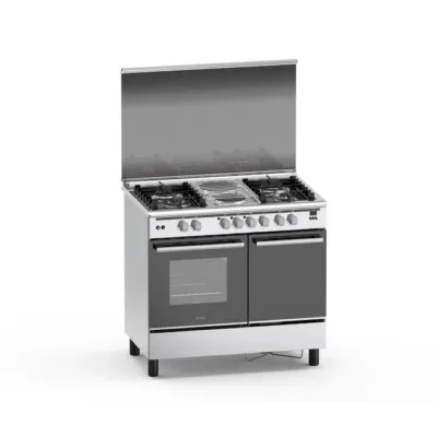 Haier 60x90 4-Gas+2 Electric Gas Cooker with Gas Compartment