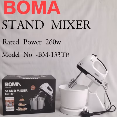 BOMA White BM133TB Hand Mixer With Bowl