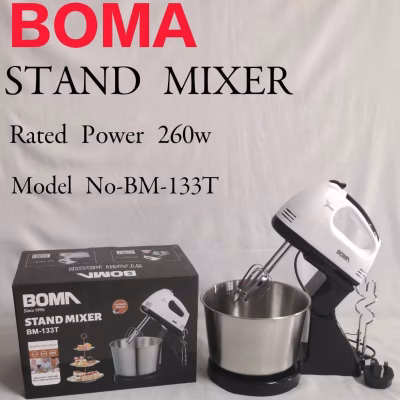 BOMA Black BM133T Hand Mixer With Bowl