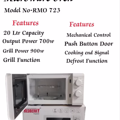 Redberry RMO723 Analog Microwaves with grill