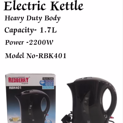 Redberry RBK401 1.7L Commercial Electric Kettle