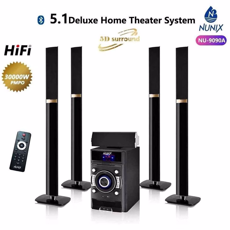 Nunix 9090A 5.1ch Deluxe Home Theatre System