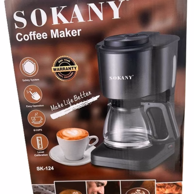 Sokany SK124 6-Cup Coffee Maker
