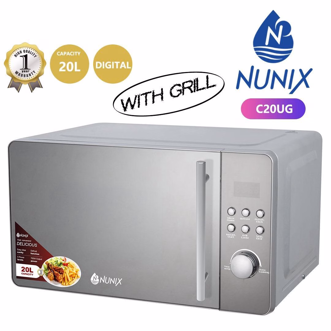 Nunix C20UG Digital Microwave with Grill