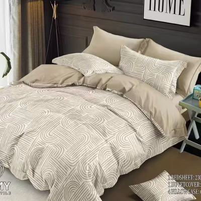 Colored Floral and stripped duvet cover Sets