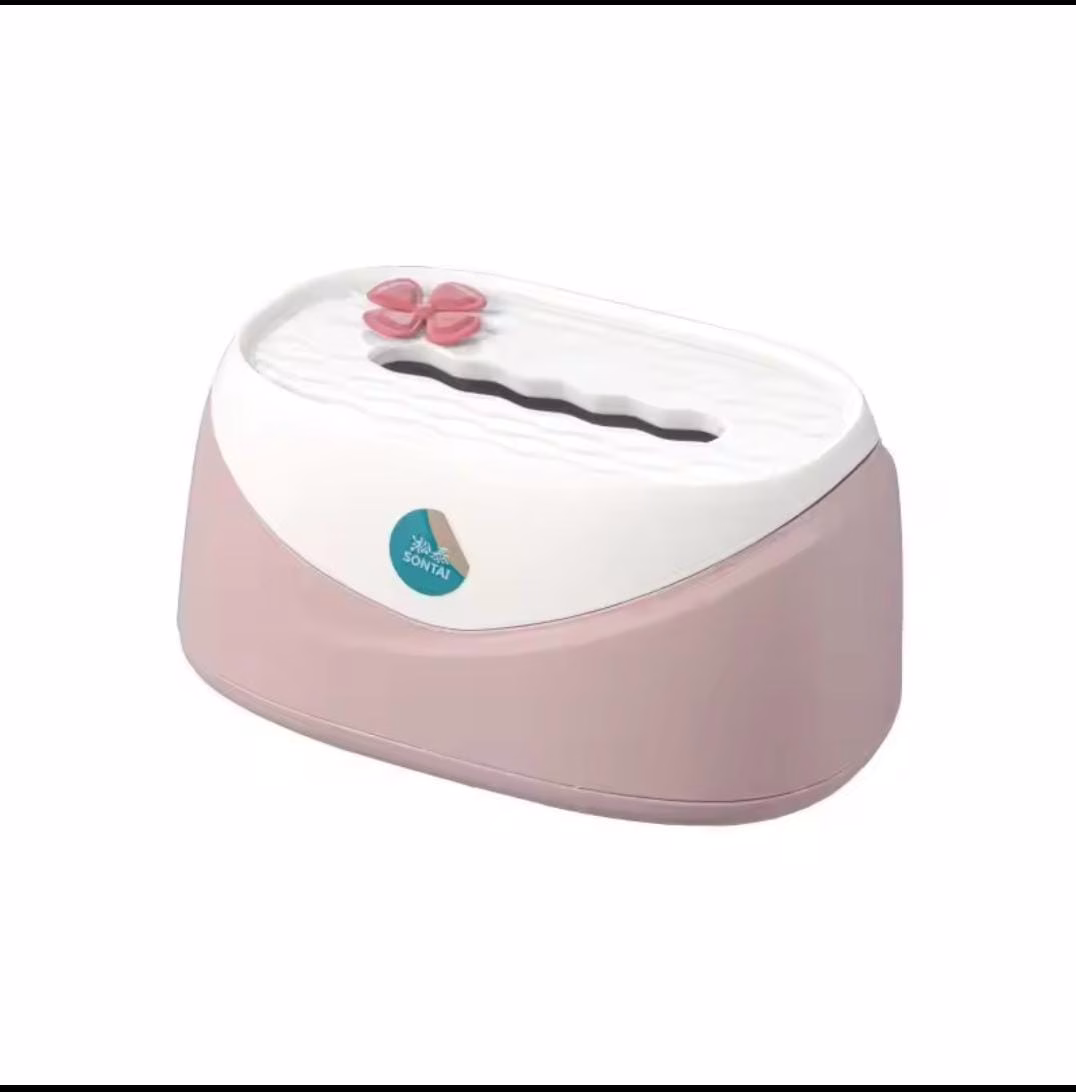 Lina 2-tone Plastic serviette holder - Image 5