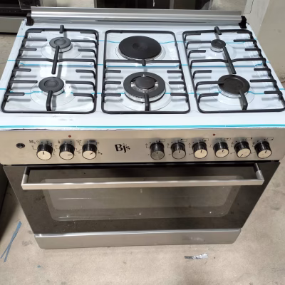 BJ`S 4~Gas+1~Electric+1~Wok Burner 60×90 Gas Cooker