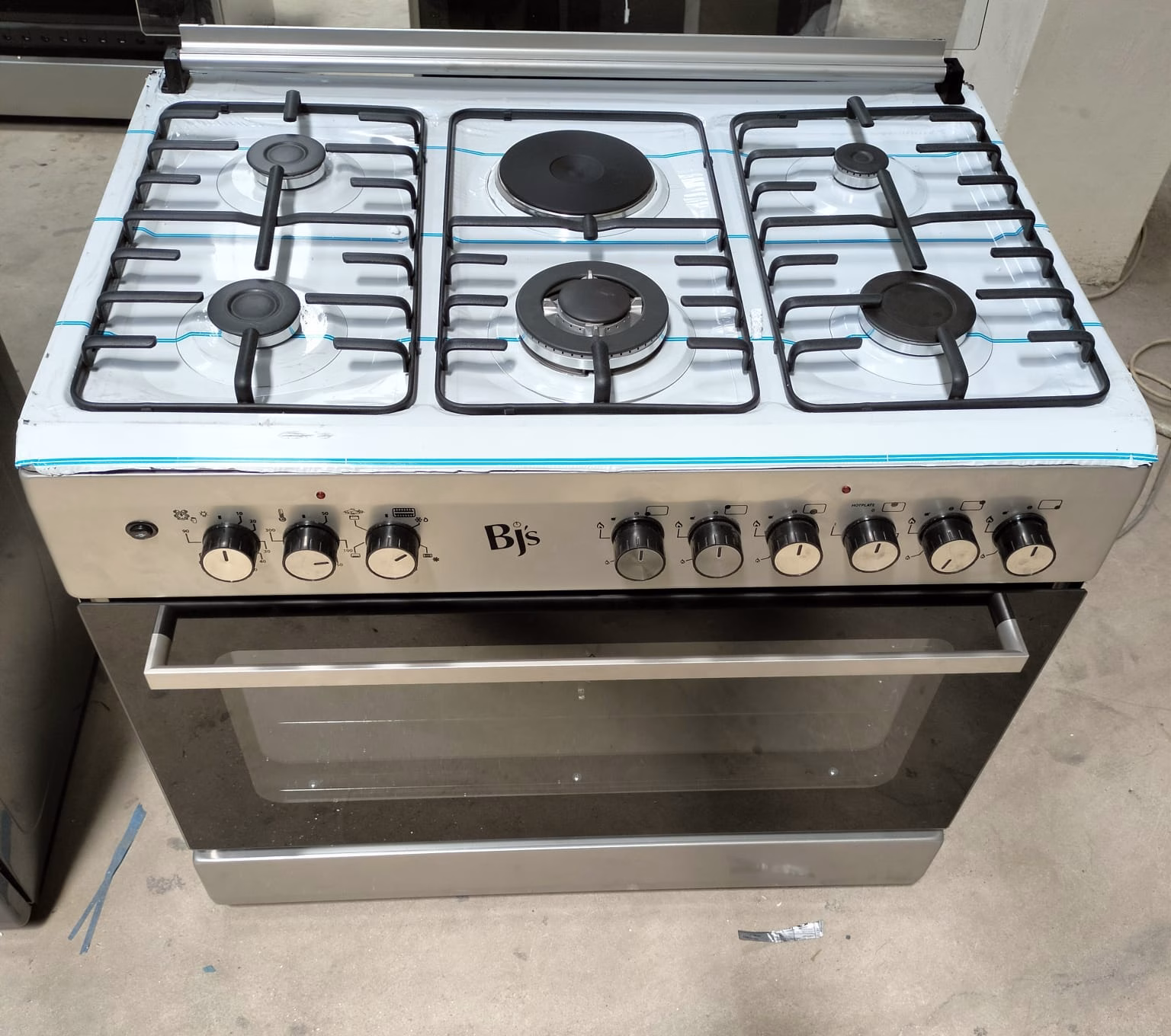 BJ`S 4~Gas+1~Electric+1~Wok Burner 60×90 Gas Cooker