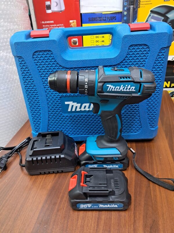 Makita 36V Cordless Power Drill Toolkit - Image 3