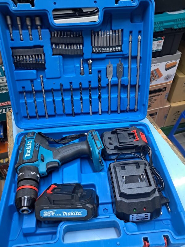 Makita 36V Cordless Power Drill Toolkit - Image 6