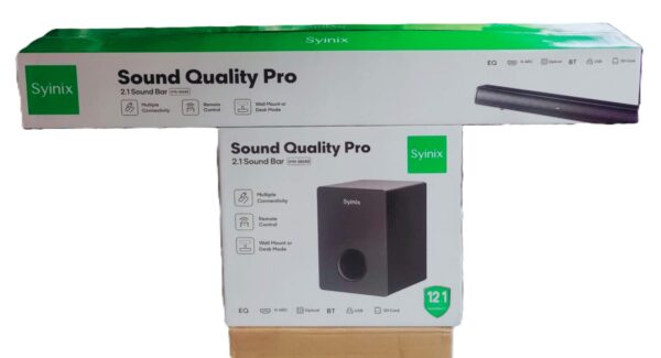 Syinix SYN-SB580 2.1ch Mini Soundbar