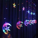 Star Curtain Christmas Lights