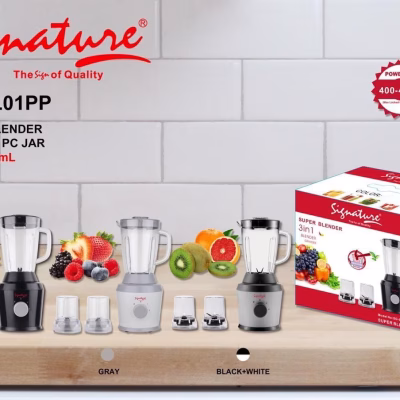 Signature SG-BL01PP 3-in-1 Blender