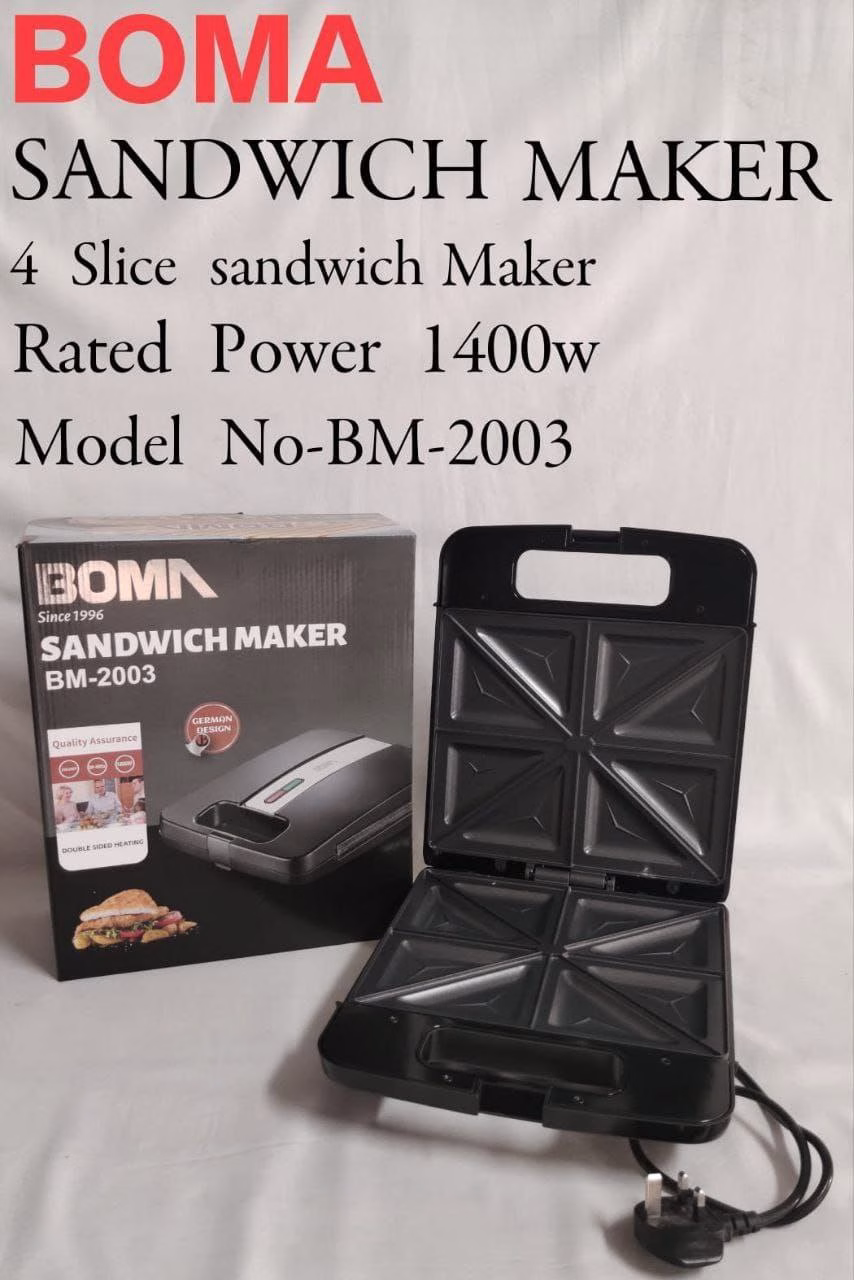 Boma BM 2003 4 Slice Sandwich makers