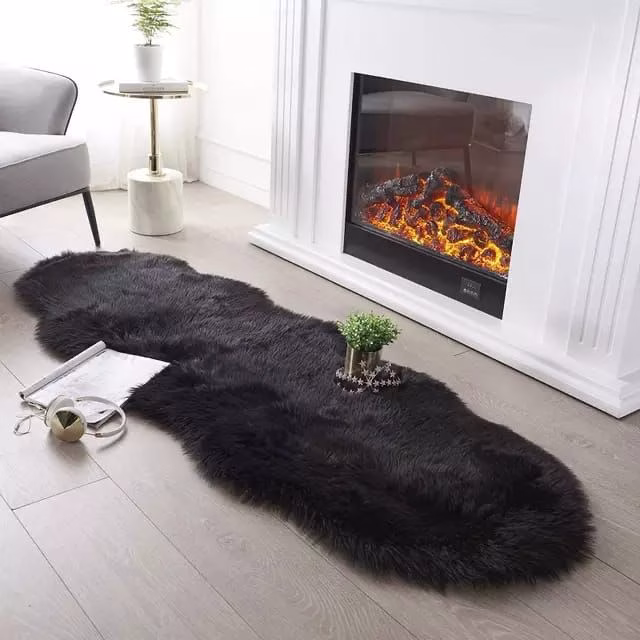 Faux Fur Multipurpose Decorative Throw Rugs - Image 8