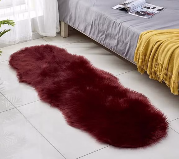 Faux Fur Multipurpose Decorative Throw Rugs - Image 5