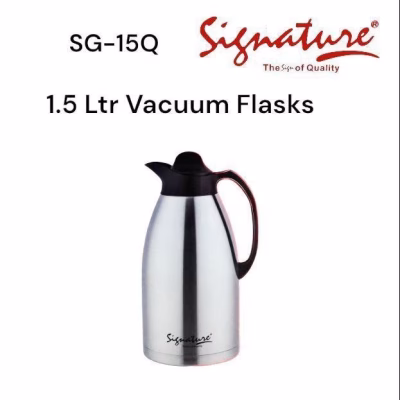 Signature SG-10Q 1L Stainless-Steel Vacuum Flasks