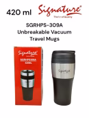 Signature 420ml Unbreakable Vacuum travel Mugs