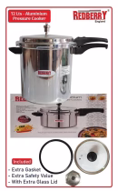 Redberry Aluminum 12L Pressure Cookers