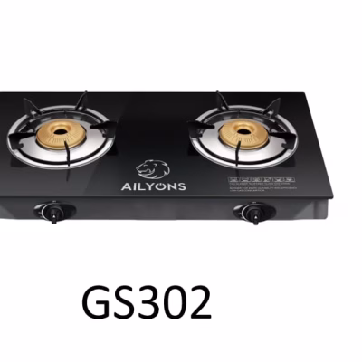 Ailyons GS-302 Glass Tabletop Gas Cookers