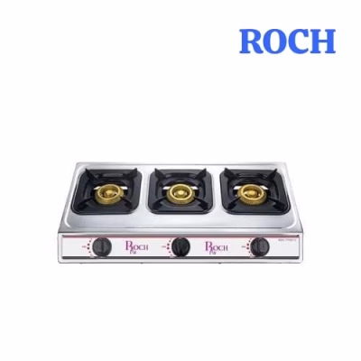 ROCH Stainless-steel 3 Burner Tabletop Gas cookers