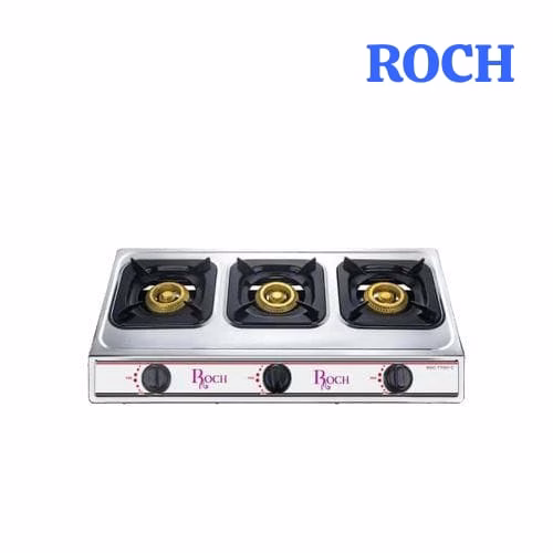 ROCH Stainless-steel 3 Burner Tabletop Gas cookers