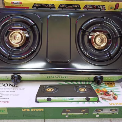 Ipcone Black 2 Burner Tabletop Gas cookers
