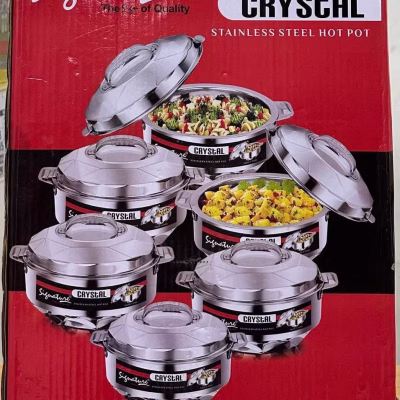 Signature 6pcs Stainless-steel Hotpots