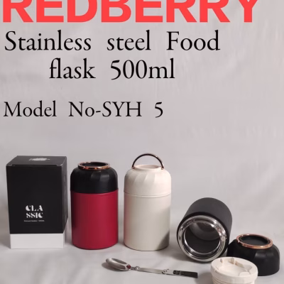 Redberry SYH 500ml Stainless-Steel Food Flasks