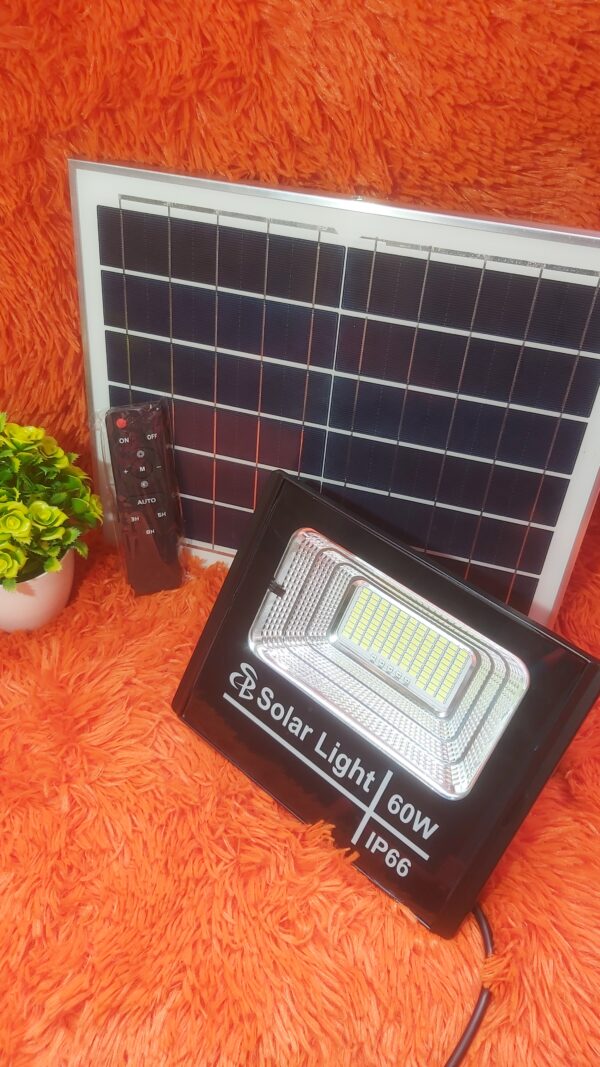 SCL 60W Solar Floodlight with Solar Panel