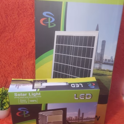 SCL 300W Solar Floodlight with Solar Panel