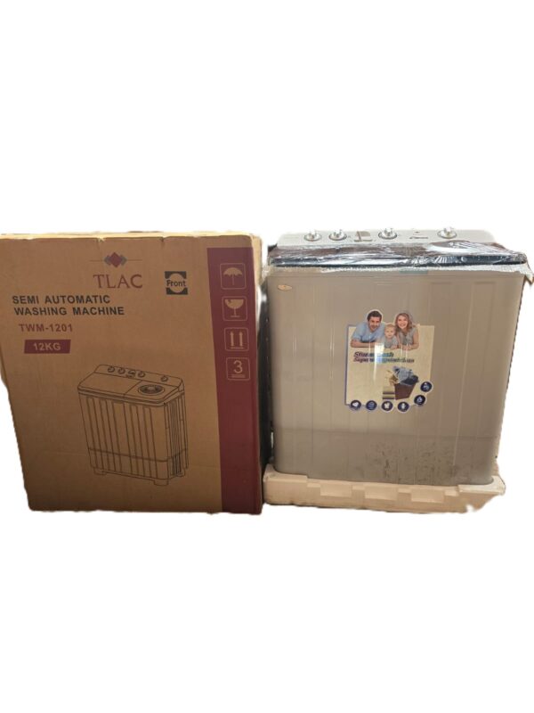 TLAC TWM-1201 12kgs Twin-Tub Washing Machines - Image 2