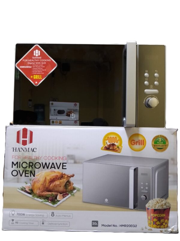 Hanmac HMR20EG2 20L Digital Microwave with Grill - Image 2